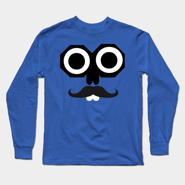 Cartoon face design Long Sleeve T-Shirt by Universal house